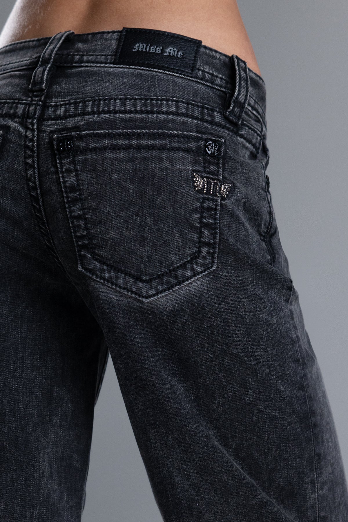 Whitney Low Rise Wide Leg Jeans