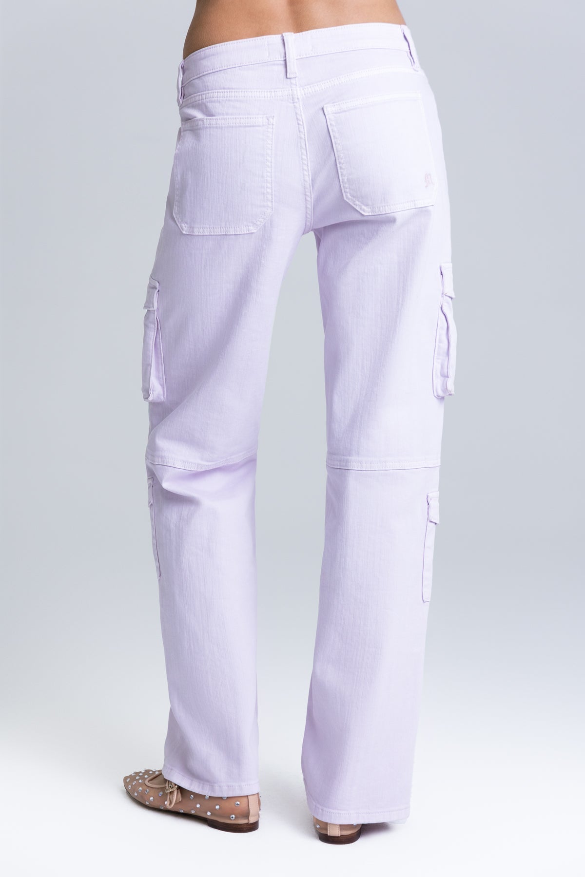 Lilac Cargo Wide Leg