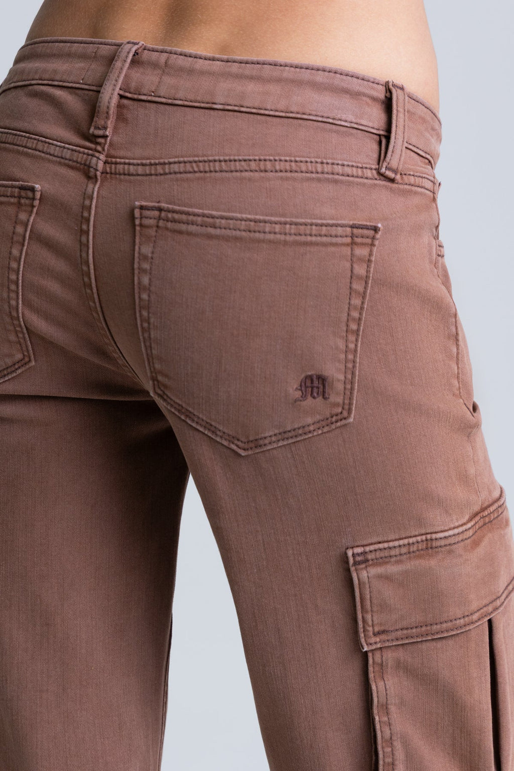 Fawn Low Rise Cargo Slim Wide