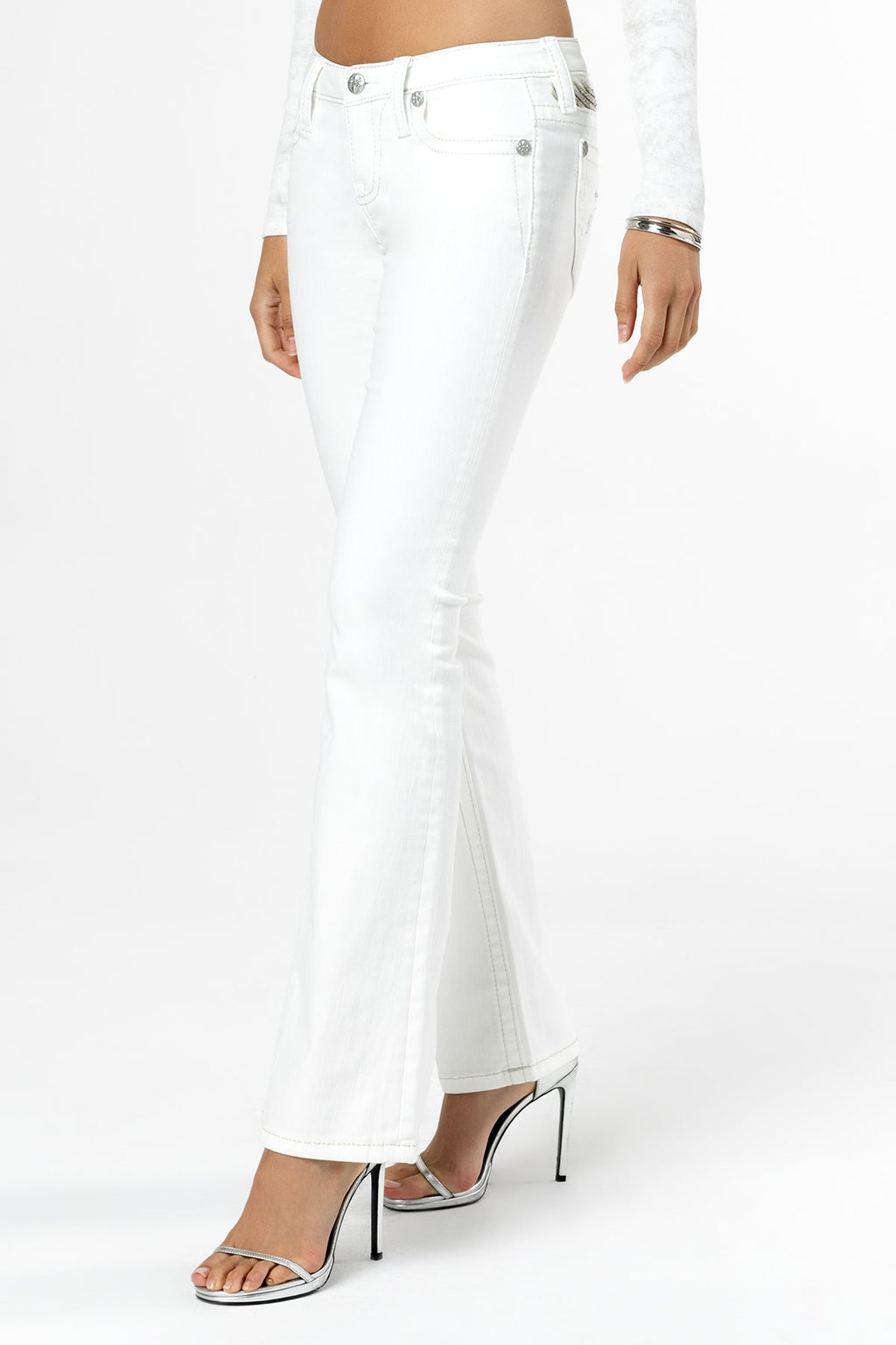 Gabbriette Low Rise Bootcut Jeans