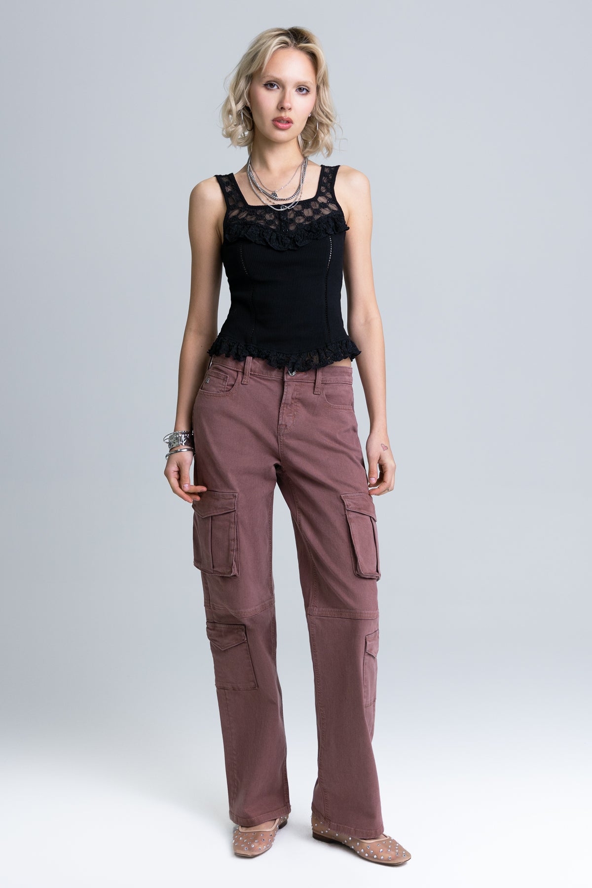 Violette Cargo Wide Leg