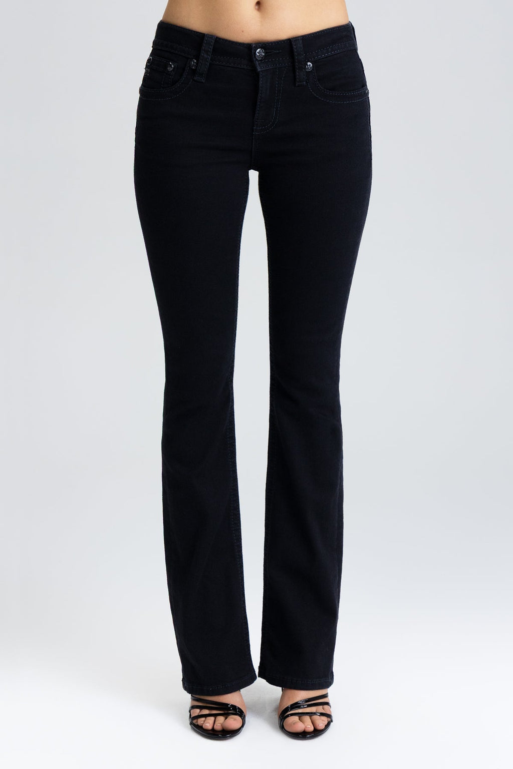 Black Spur Bootcut Jeans