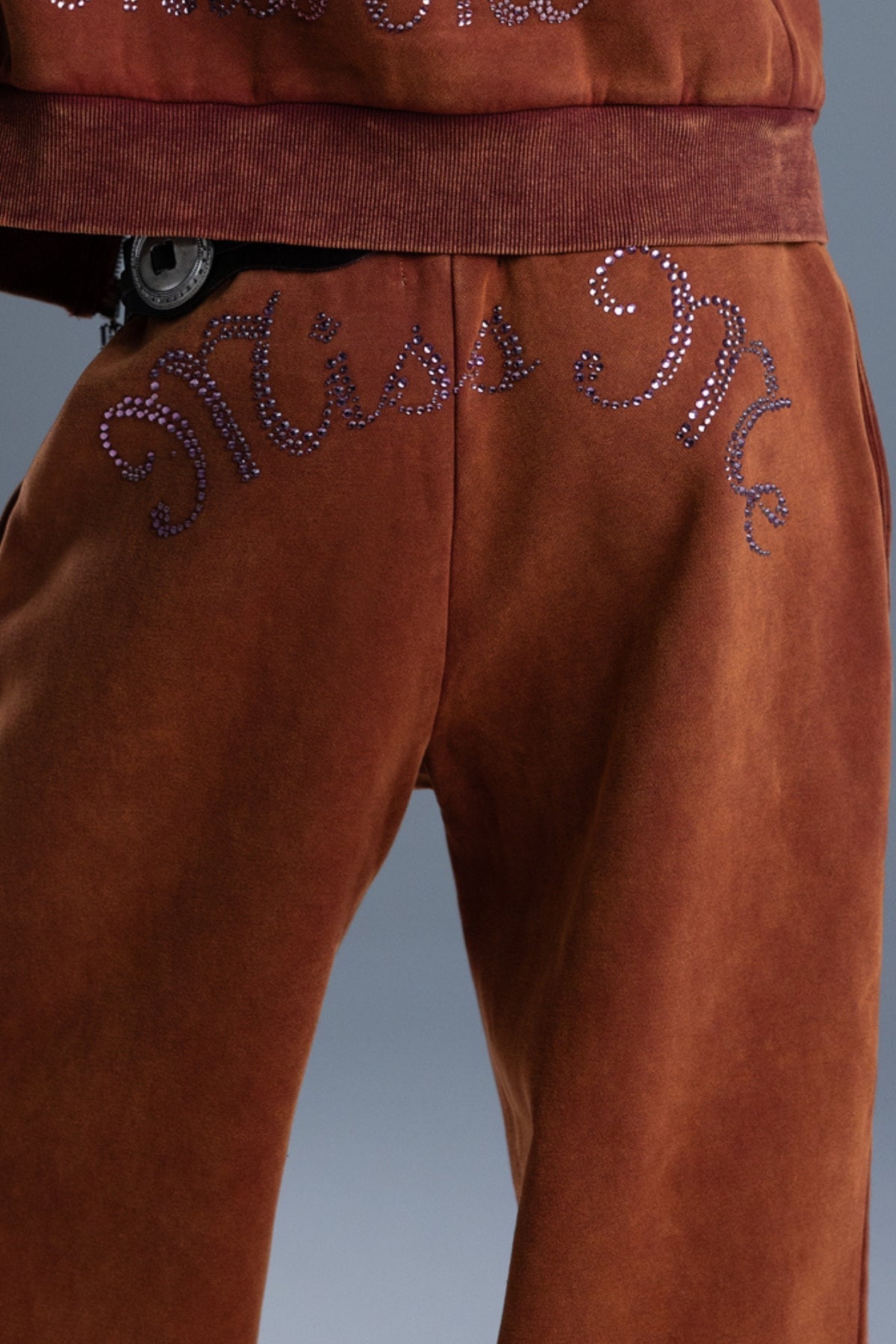 Rhea Rhinestone Sweatpants