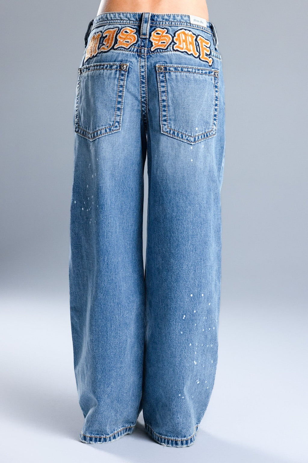 Lyrix Low Rise Baggy Jeans