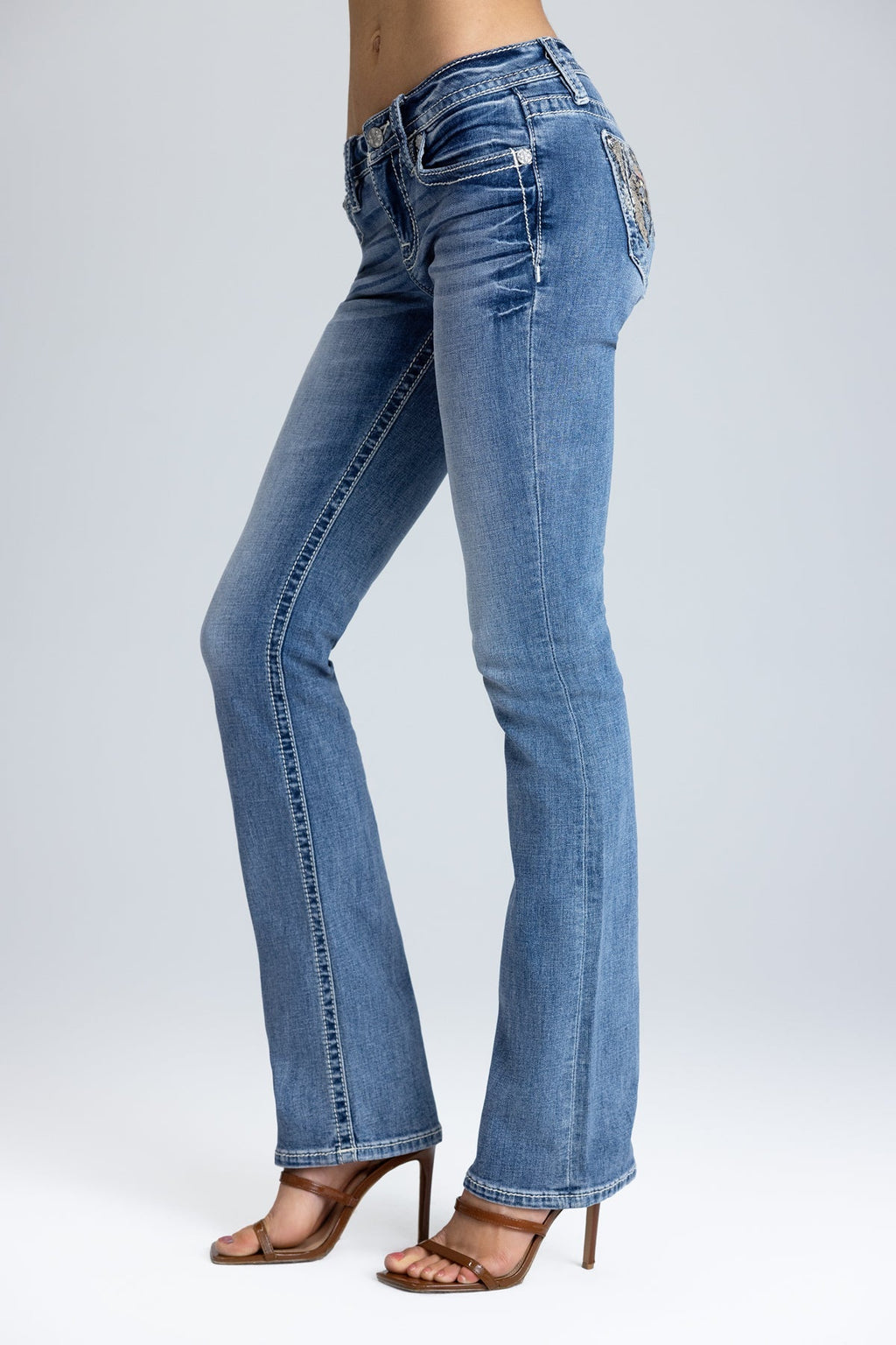 Sariya Floral Bootcut Jeans