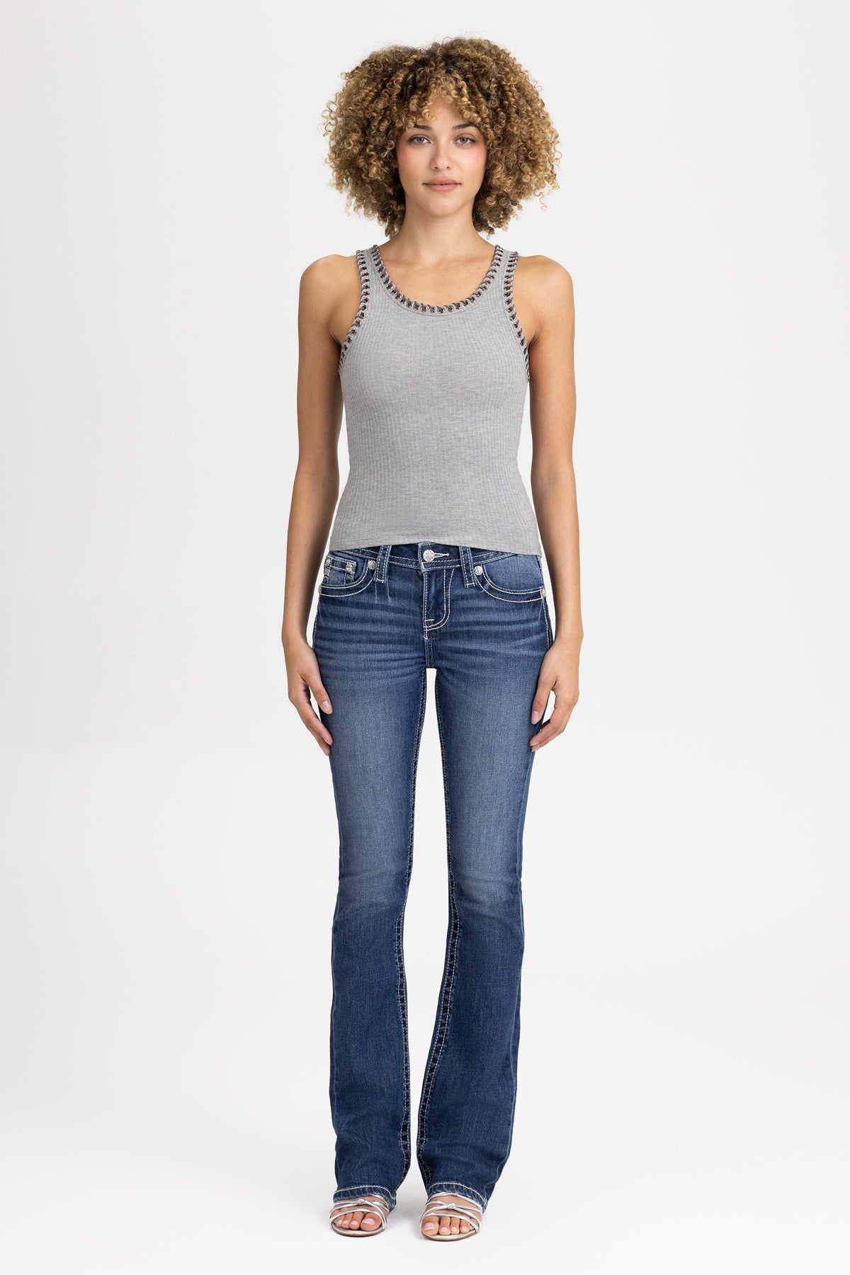 Vera Fleur Bootcut Jeans