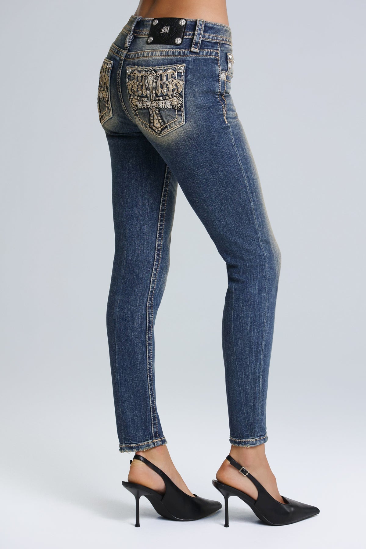 Dune Low Rise Skinny Jeans
