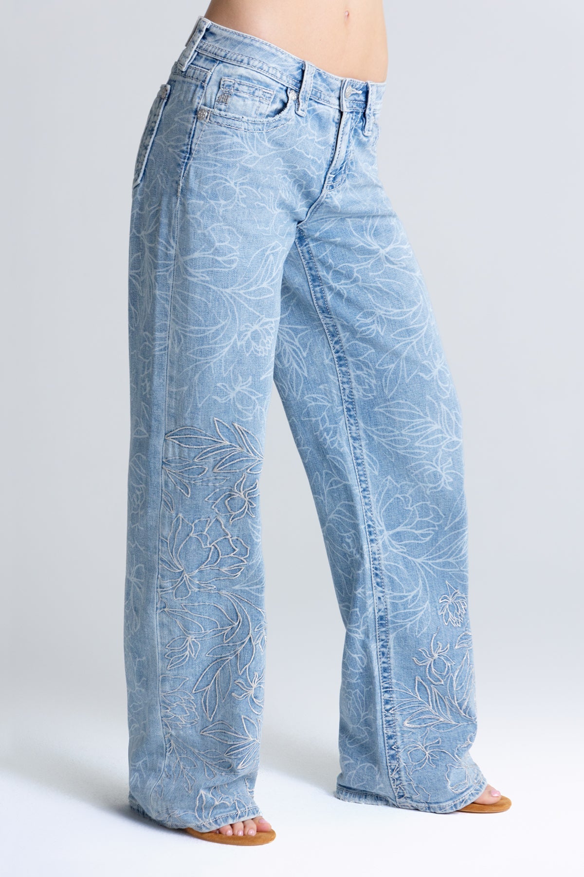 Peony Wide Leg Jeans