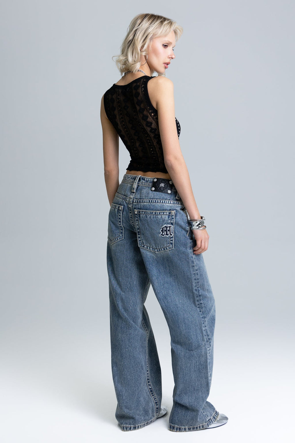 Flint Low Rise Baggy Jeans