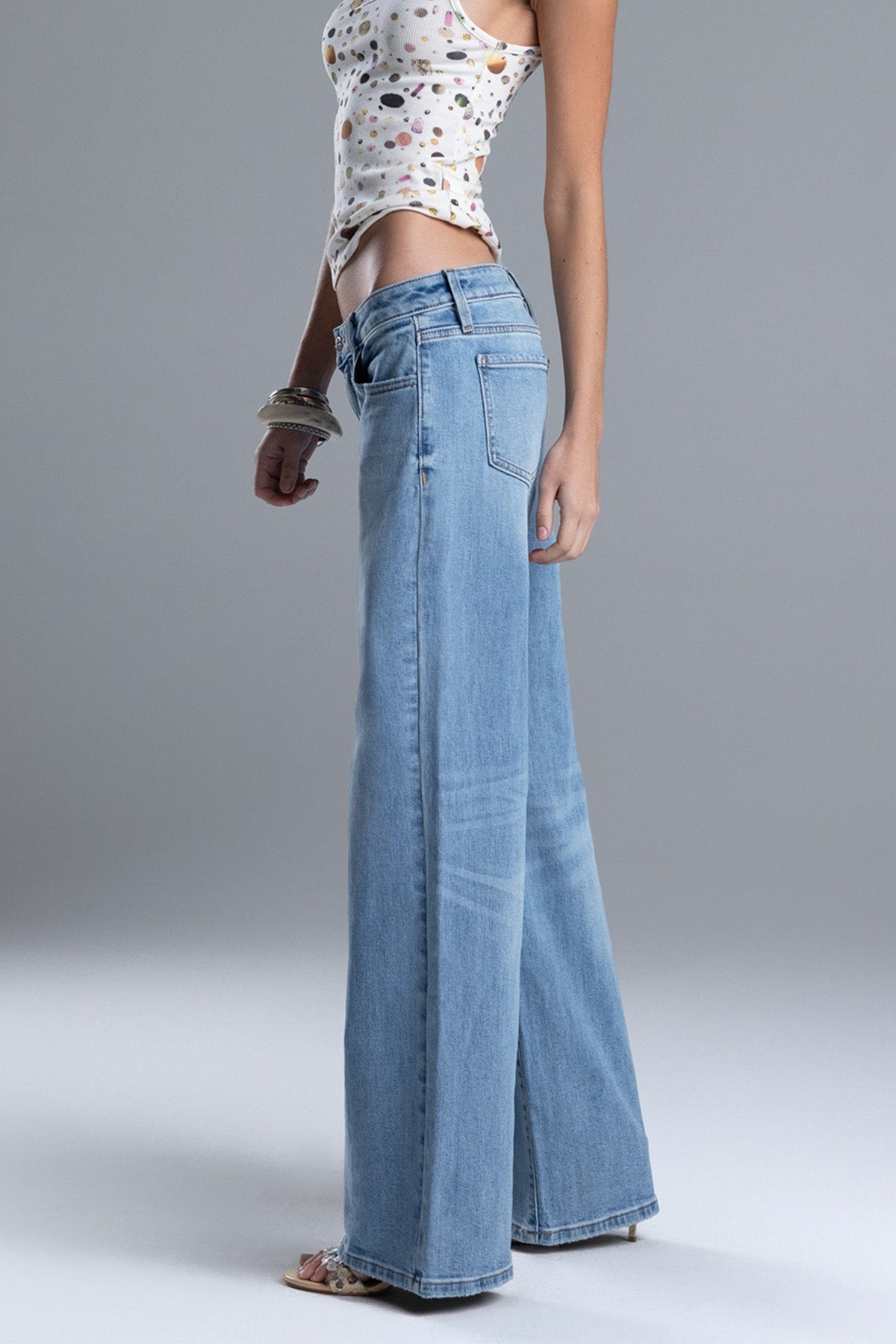Tropez Baggy Wide Leg Jeans