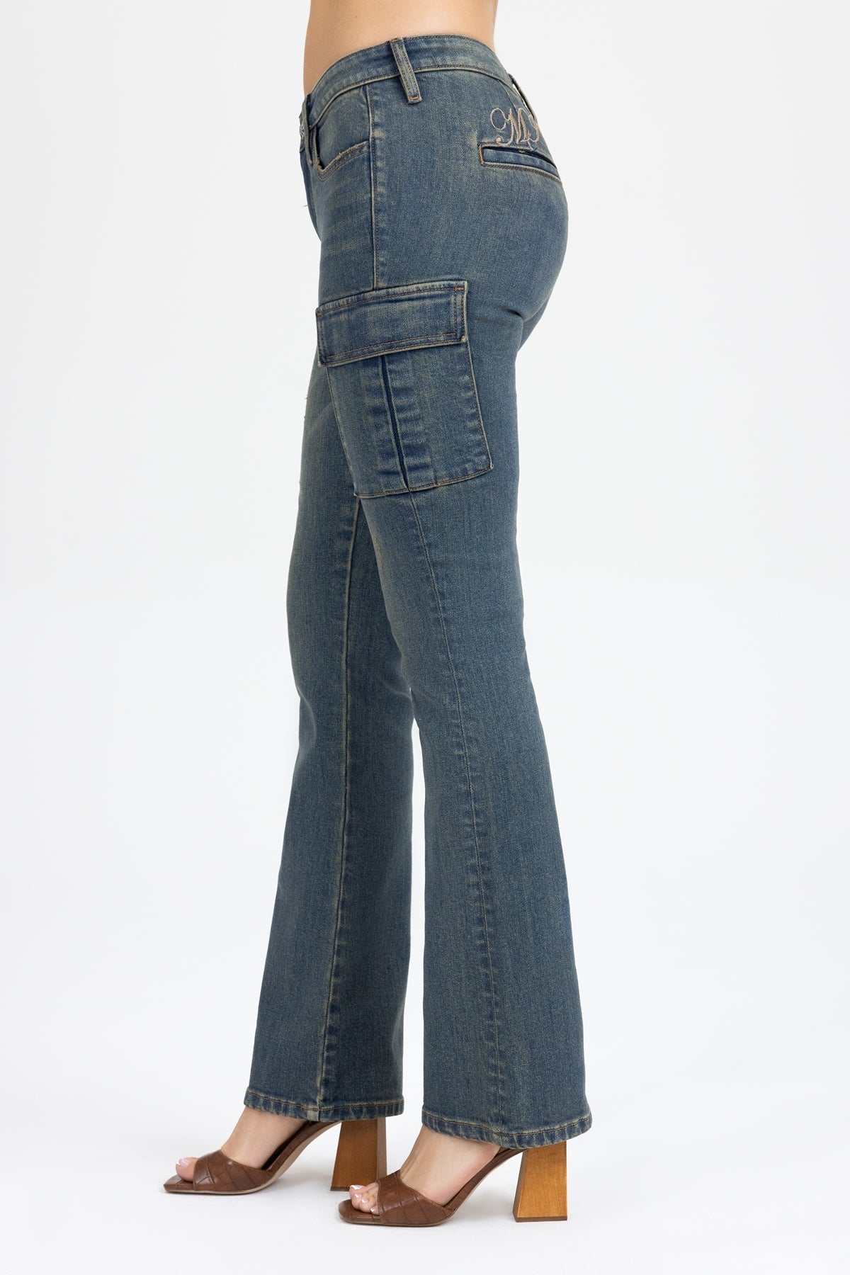 Blaine Cargo Bootcut Jeans