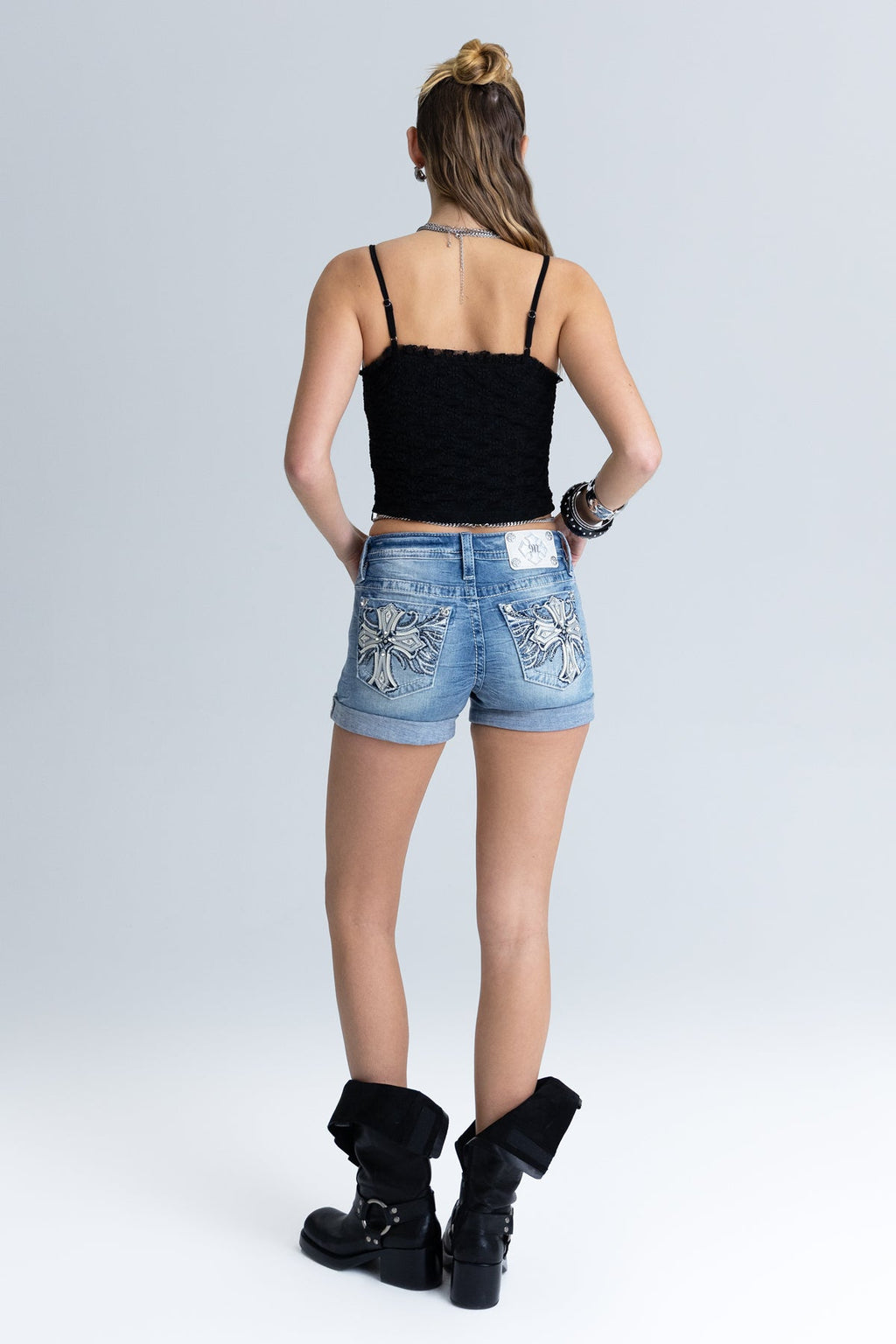 Jayella Opal Cross Shorts