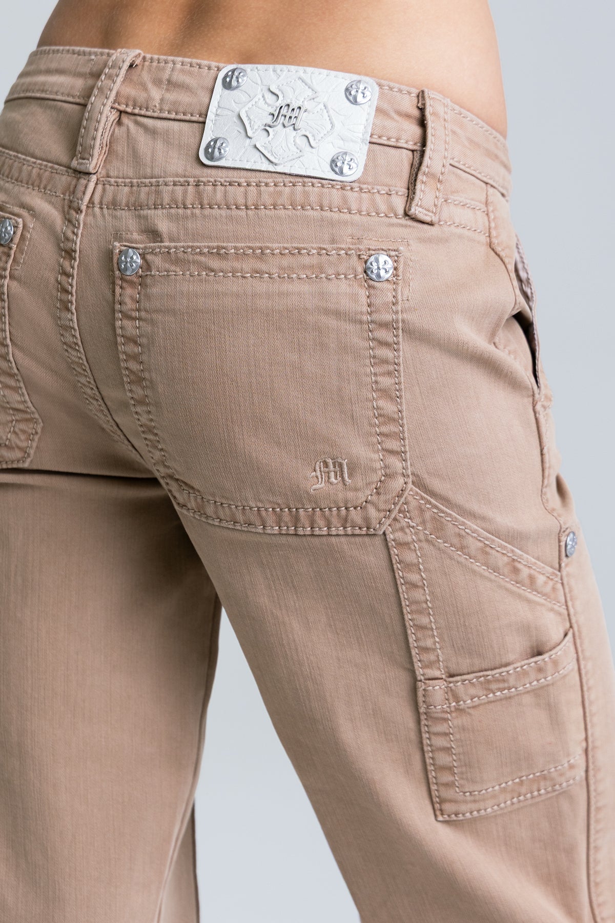 Cairo Low Rise Slim Wide Jeans
