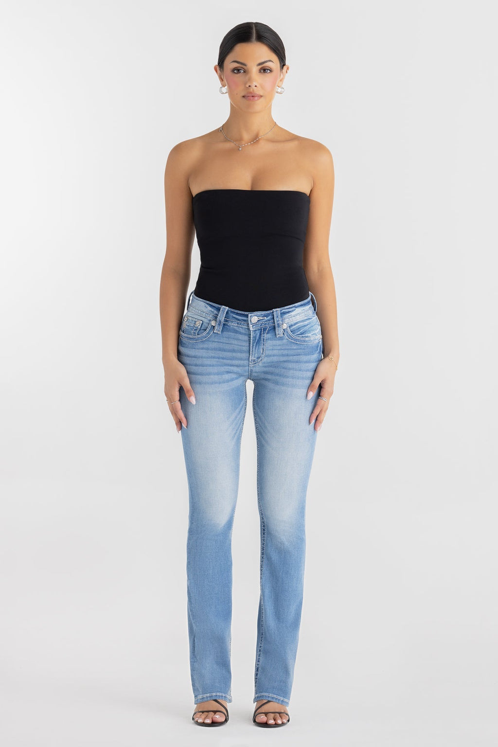 Naija Wing Bootcut Jeans