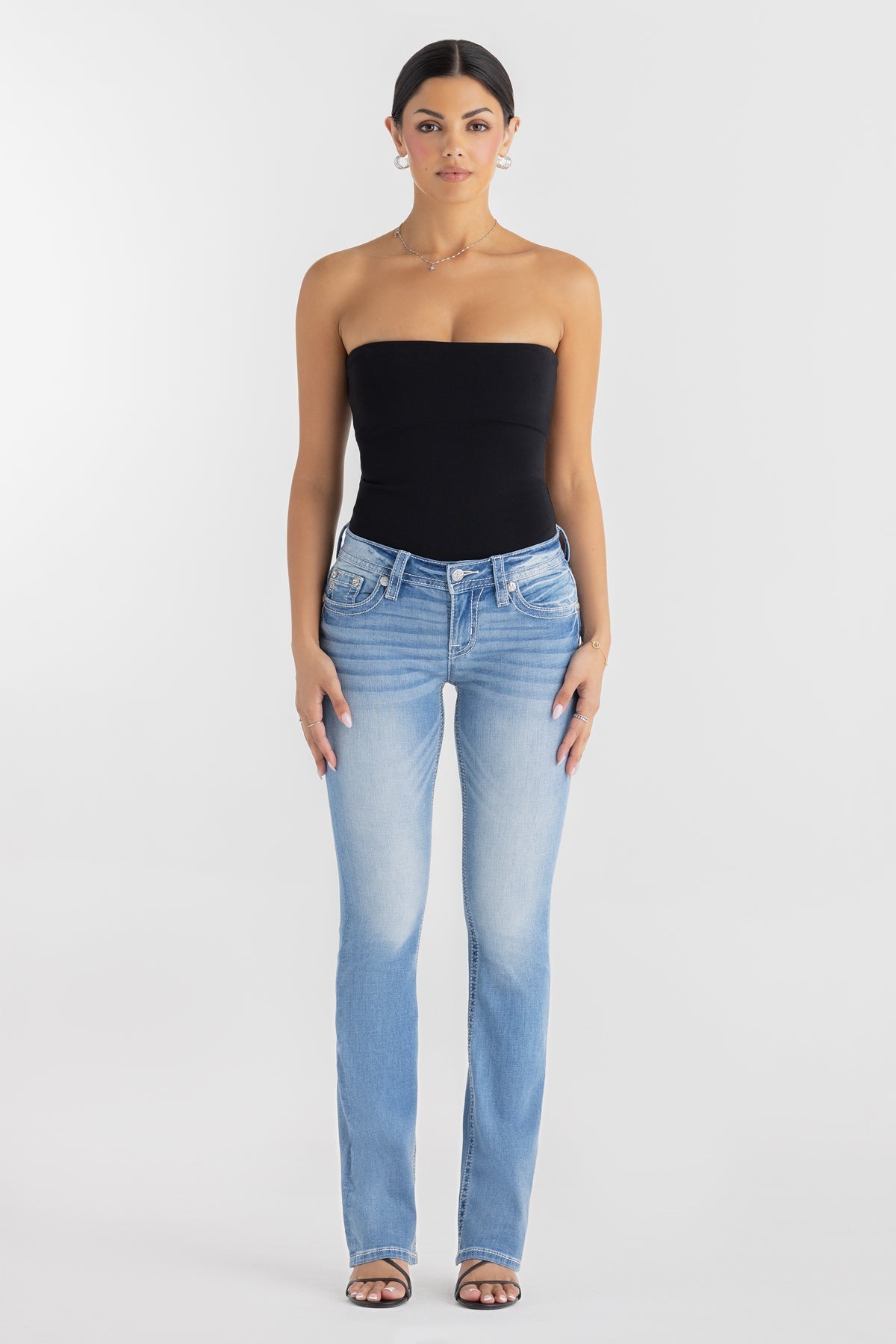 Naija Wing Bootcut Jeans