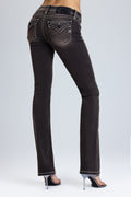 Sevryn Stitched Bootcut Jeans
