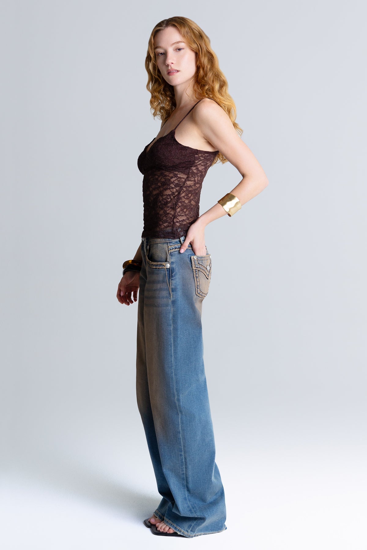 Hudson Wide Leg Jeans