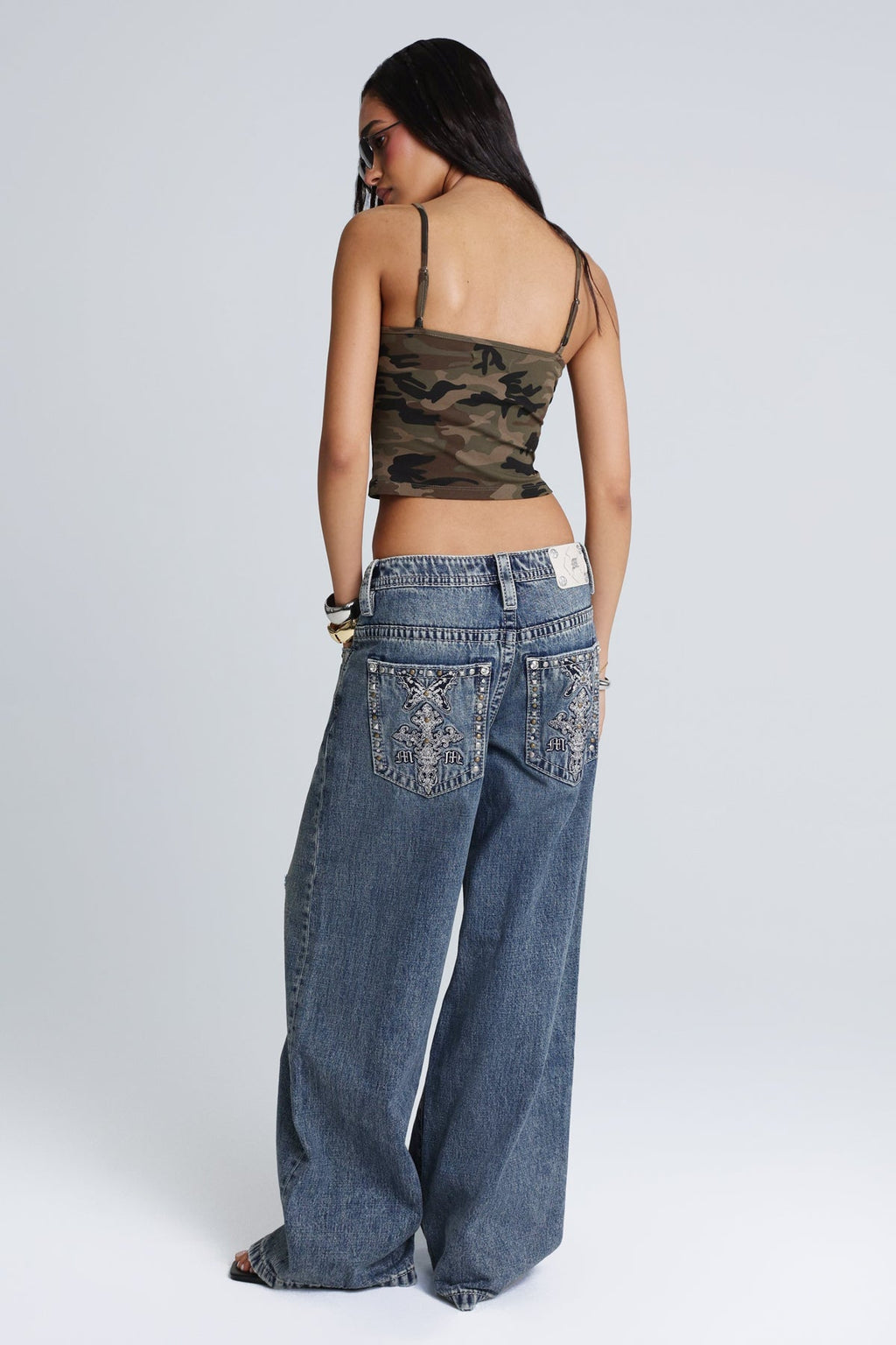 Nocturne Low Rise Baggy Jeans