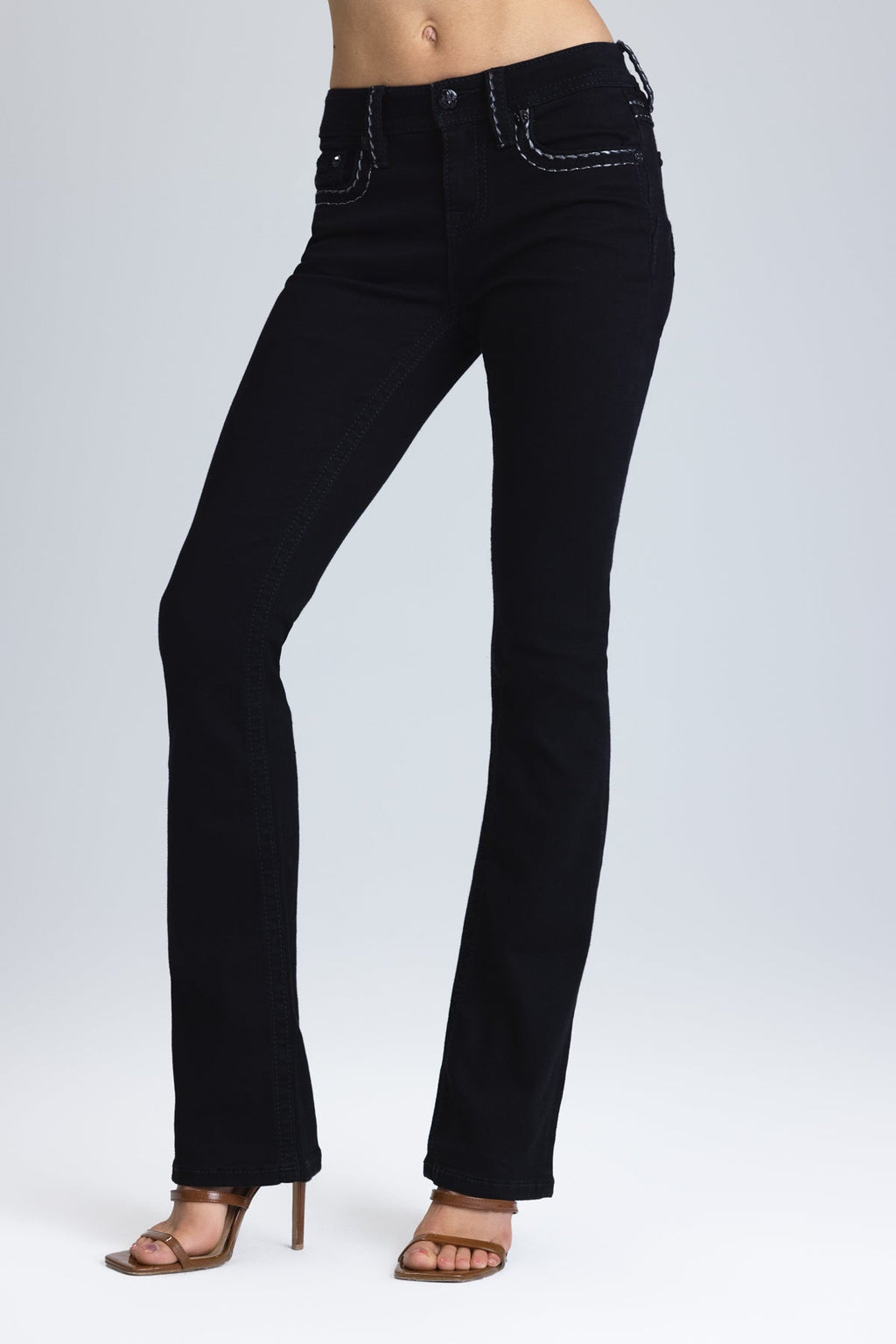 Winona Stitched Bootcut Jeans