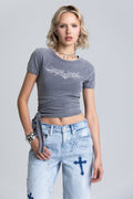 Runaway Graphic Baby Tee