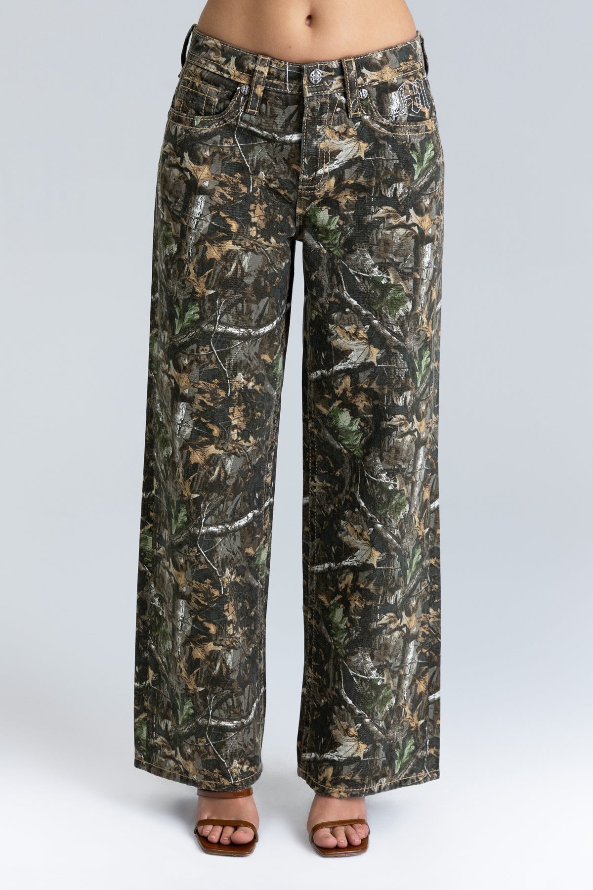 Overdrive Camo Baggy Jeans