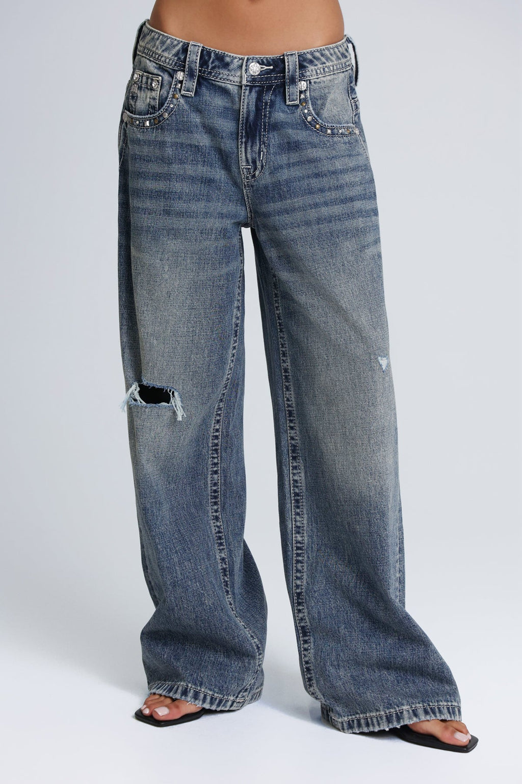Nocturne Low Rise Baggy Jeans