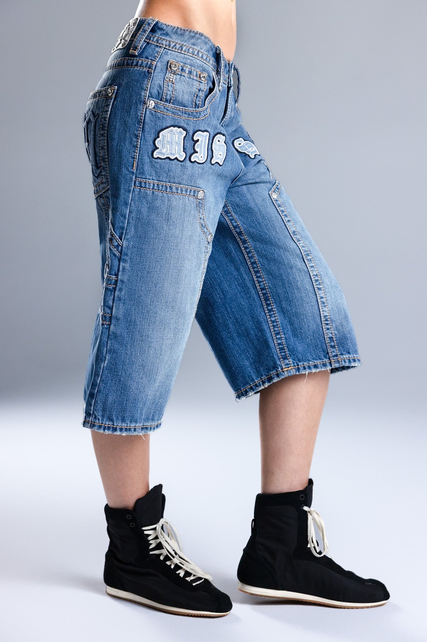 Kaitlyn Baggy Utility Jorts