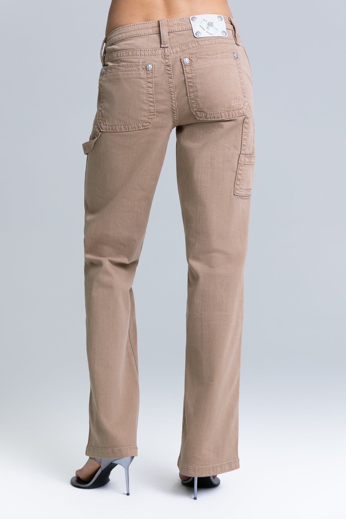 Cairo Low Rise Slim Wide Jeans