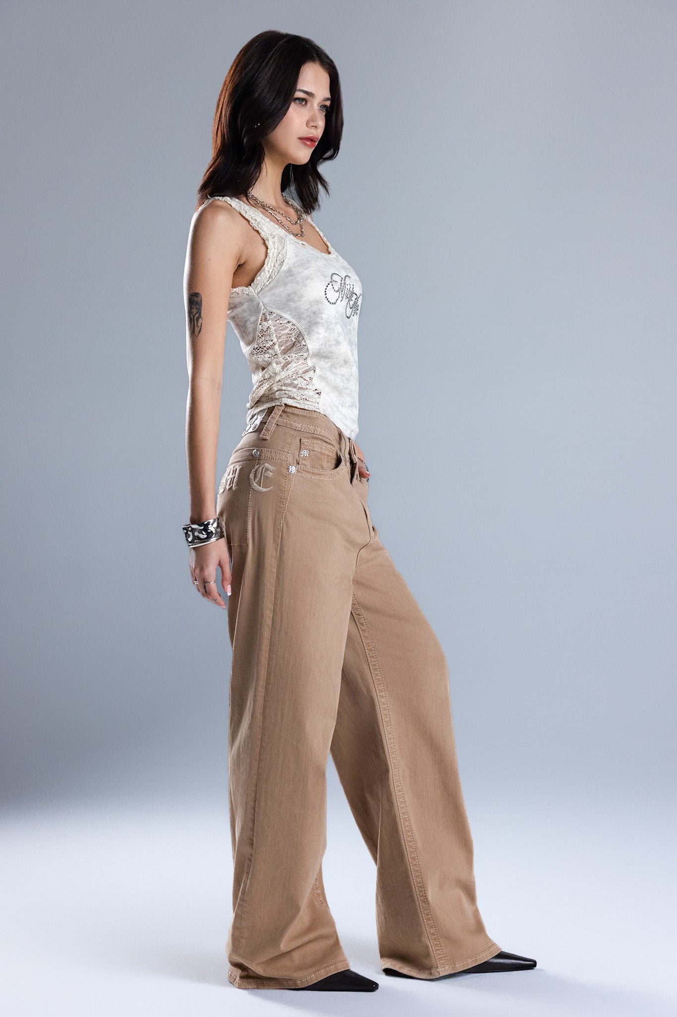 Johanne Low Rise Baggy Jeans