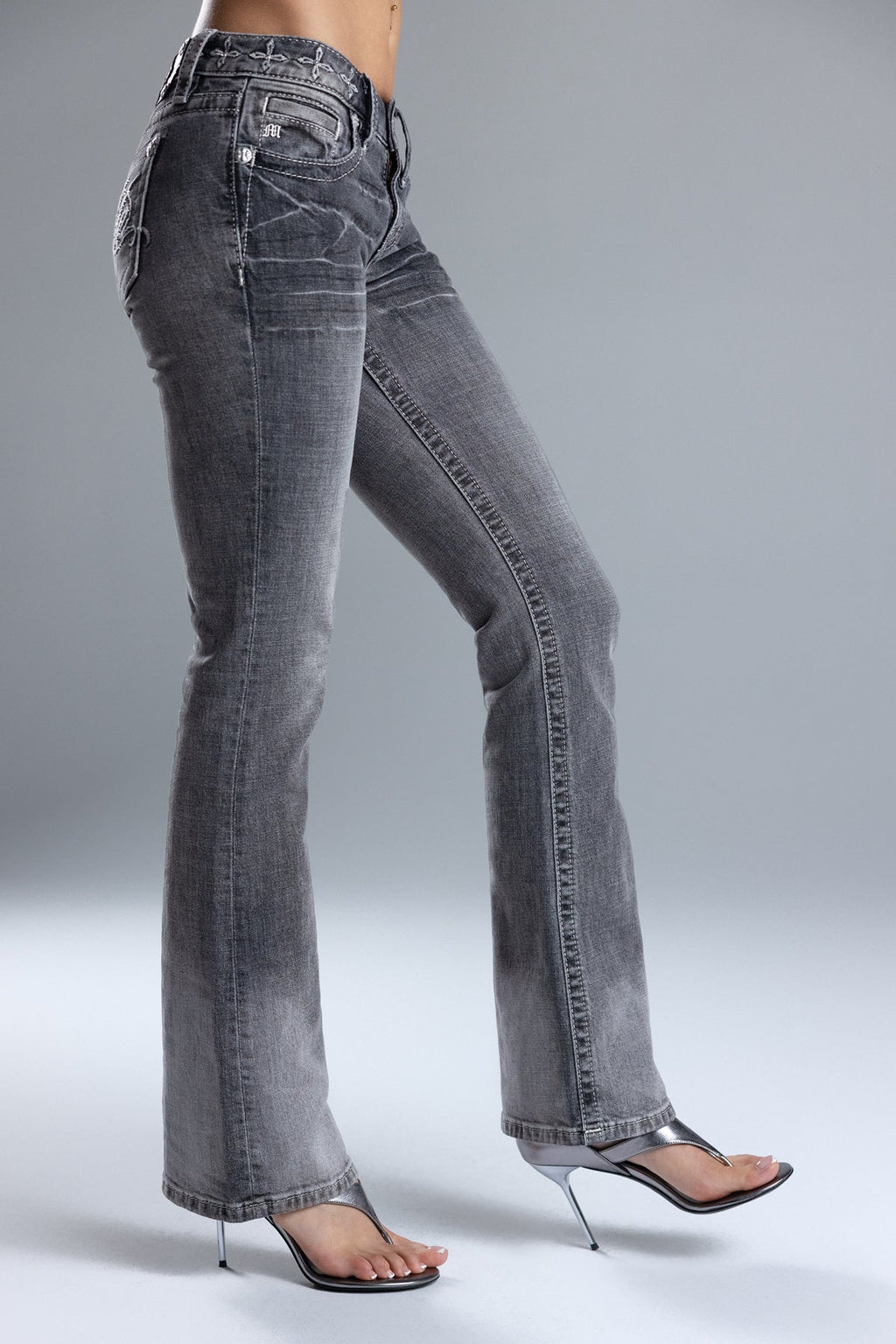 Skylar Low Rise Bootcut Jeans
