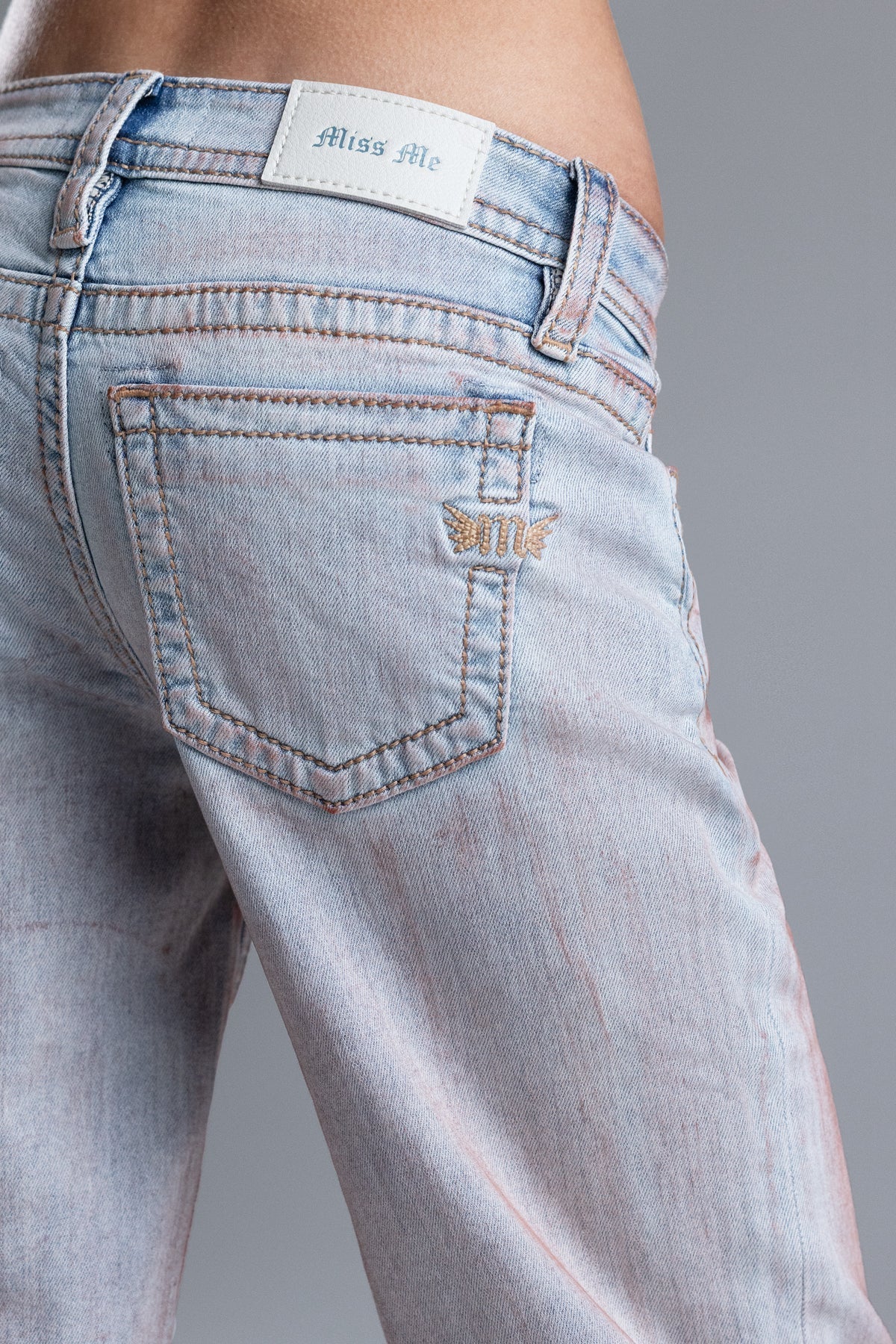 Scarlett Low Rise Slim Wide Jeans