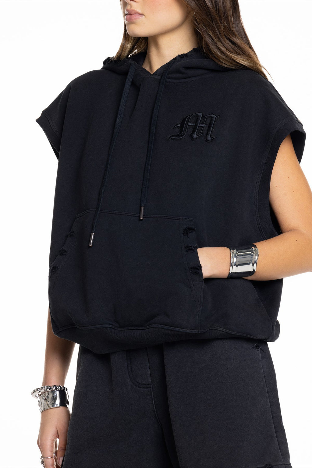 Aubrie Sleeveless Hoodie