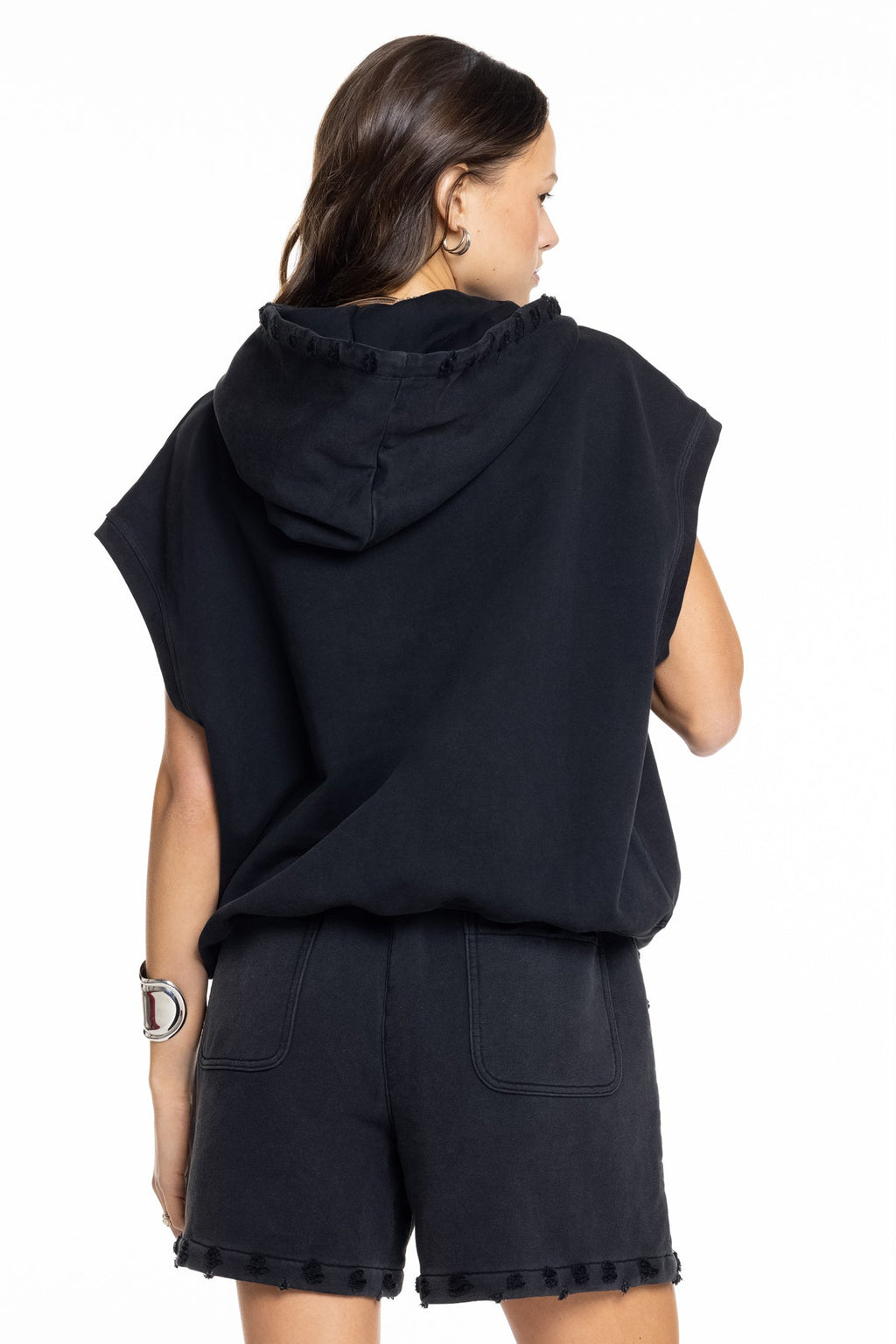 Aubrie Sleeveless Hoodie