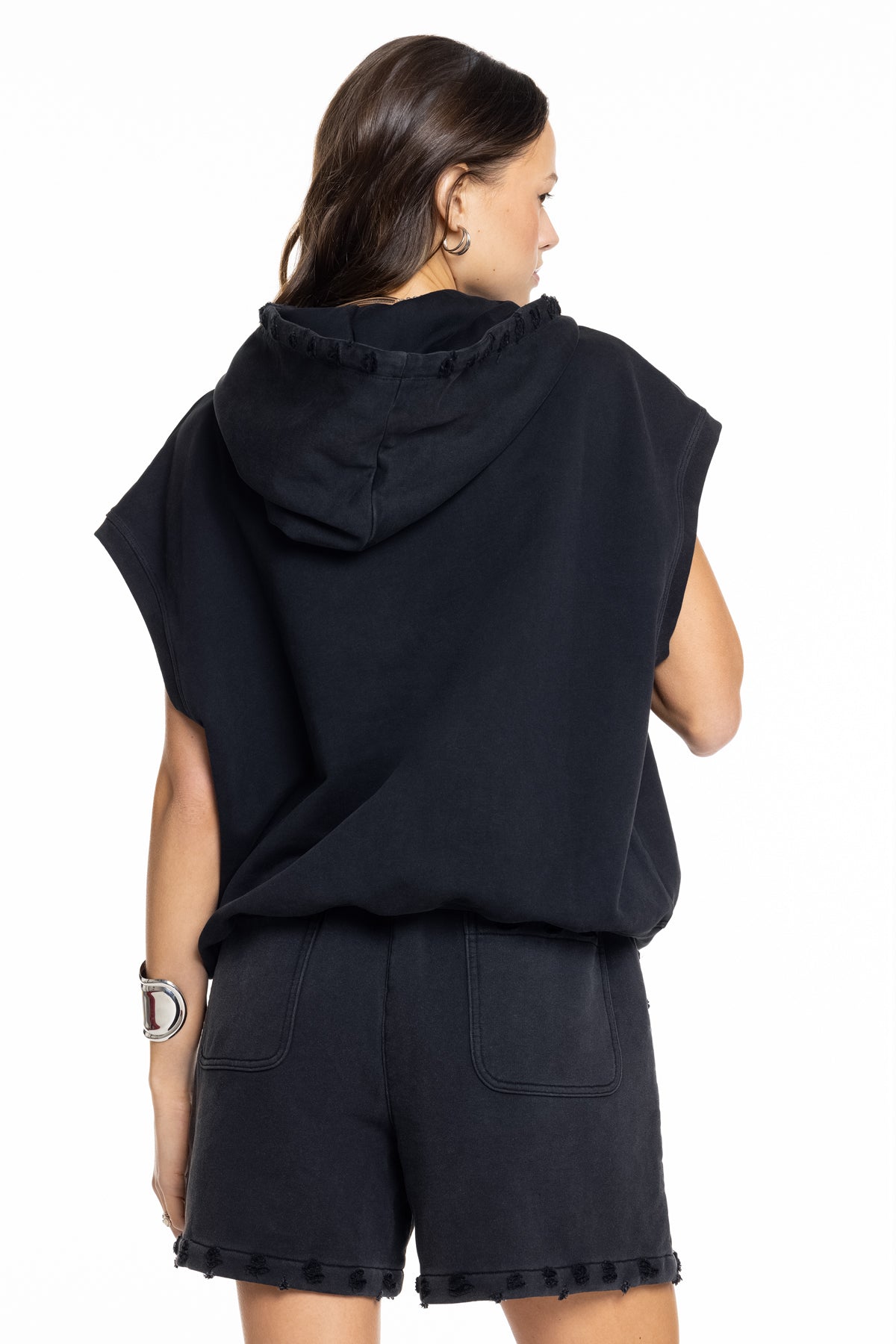 Aubrie Sleeveless Hoodie