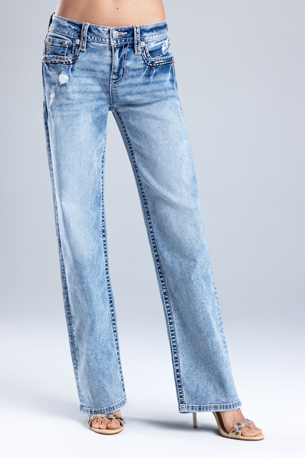 Monroe Stitched Slim Wide
