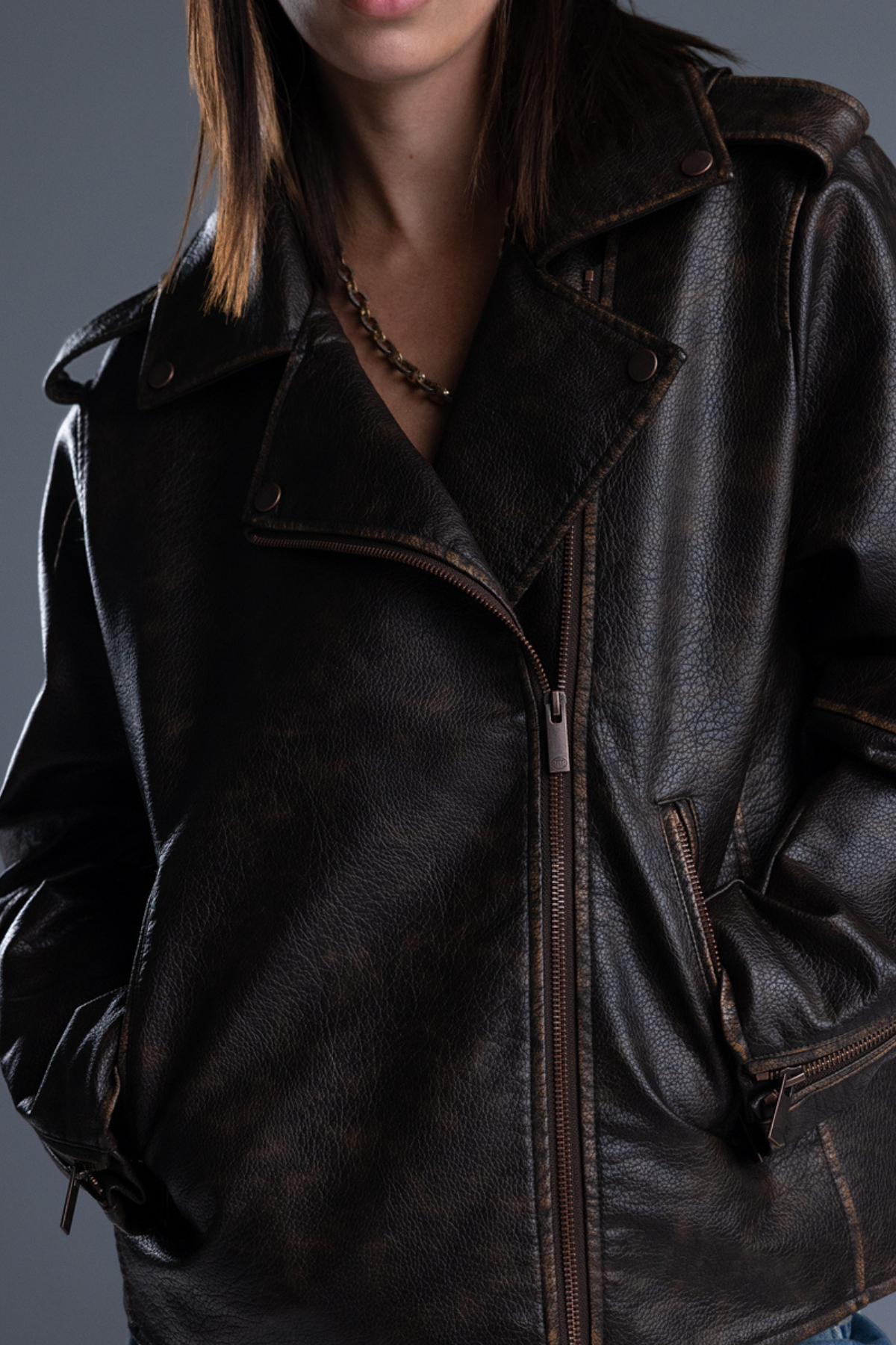 Elara Leather Jacket