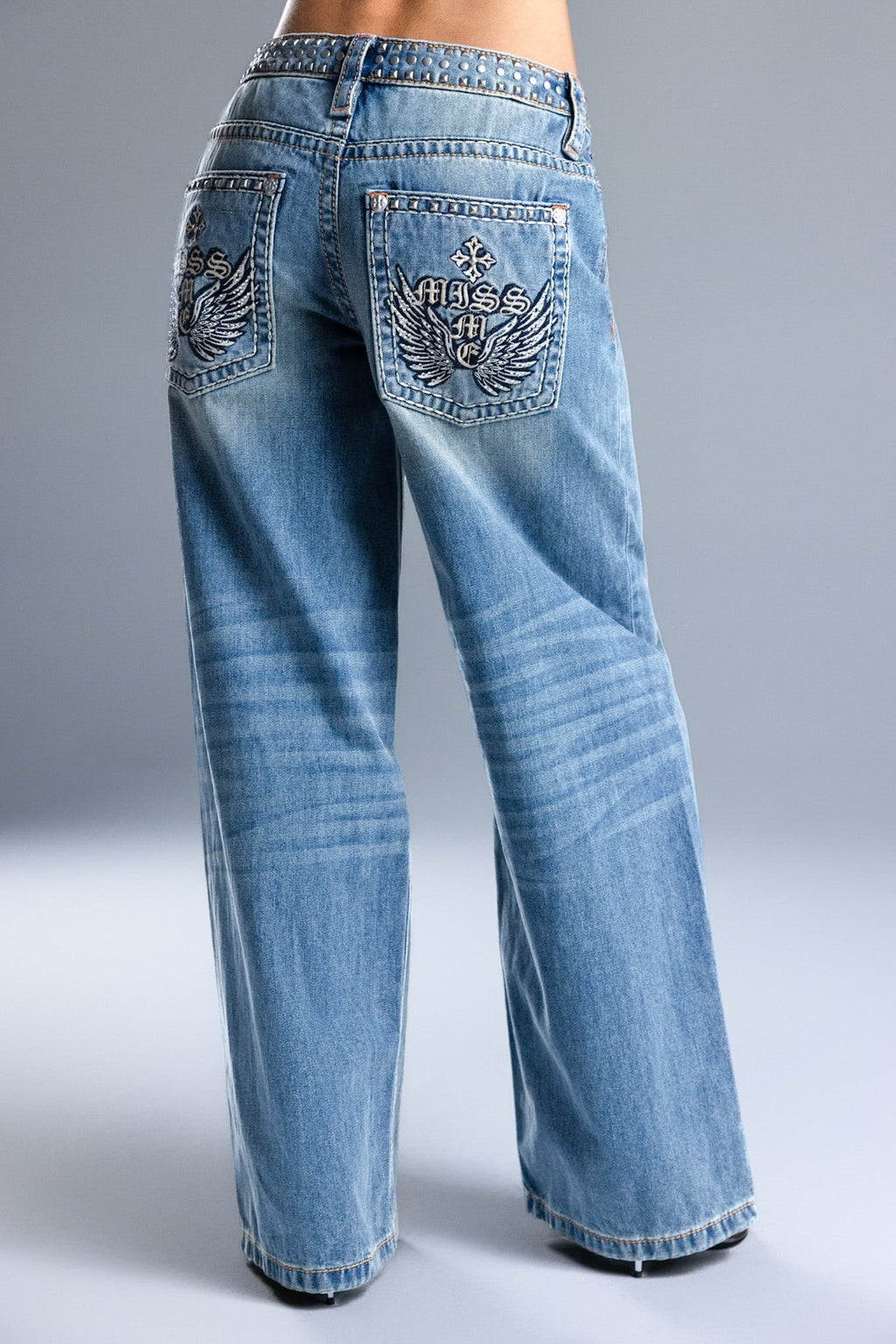 Corina Low Rise Baggy Jeans