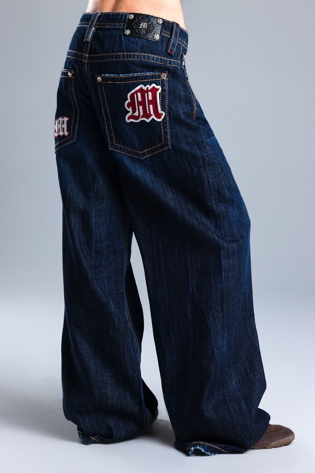 Bellanie Low Rise Baggy Jeans