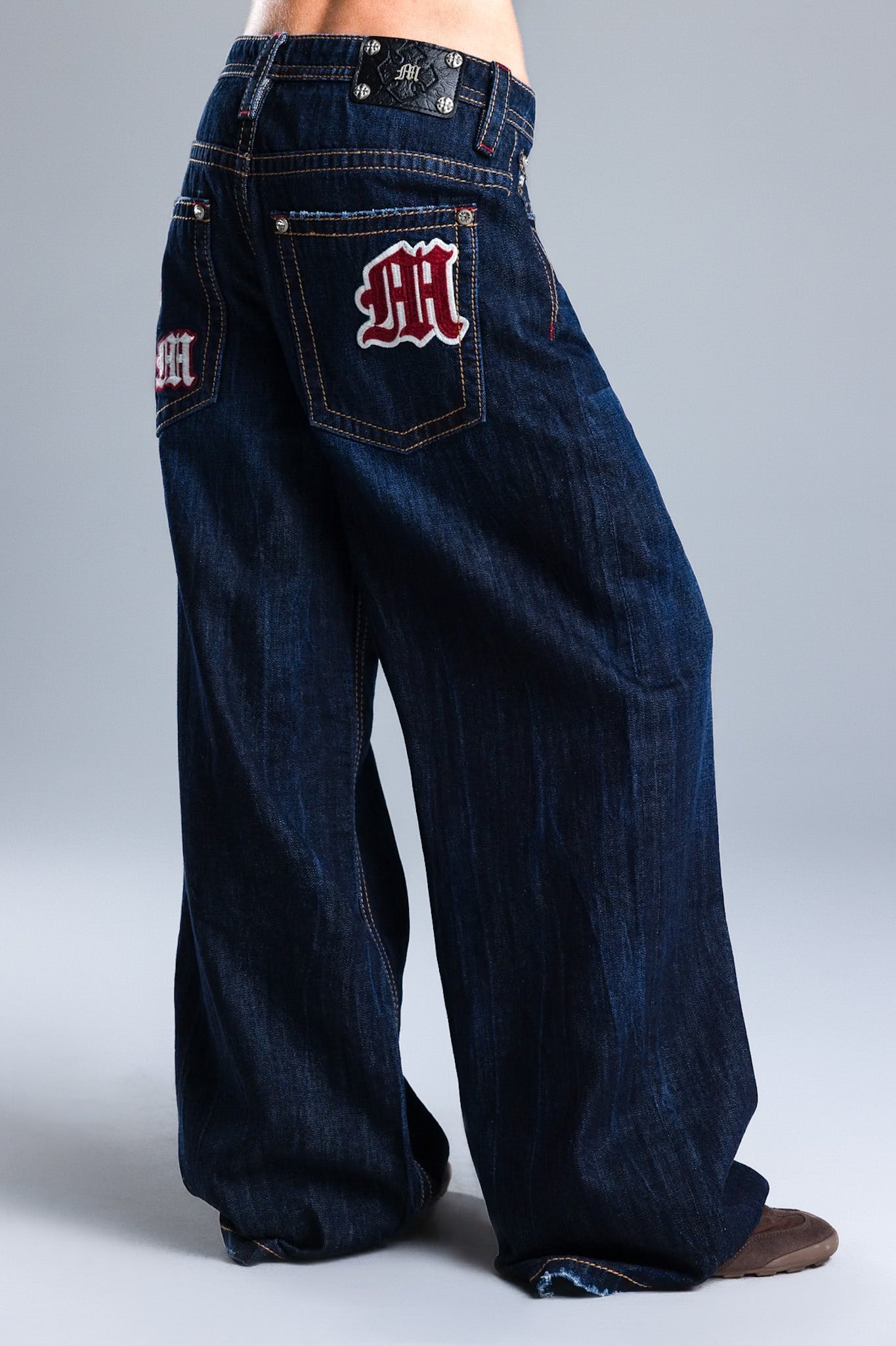 Bellanie Low Rise Baggy Jeans