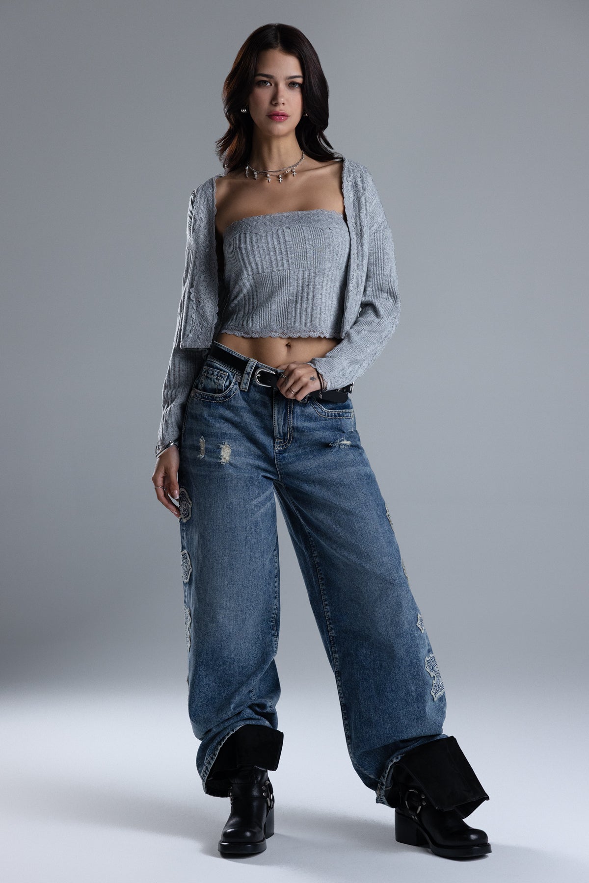 Mirza Cardigan Set