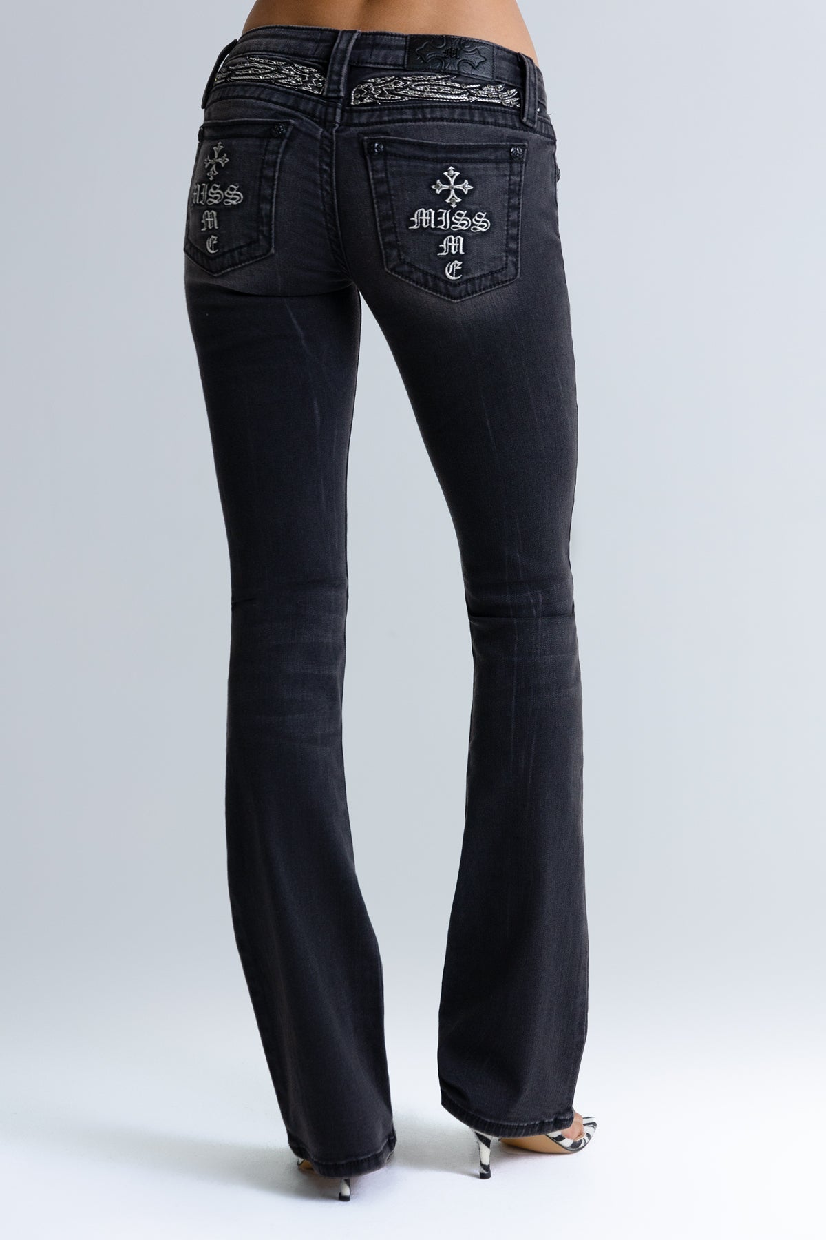 Gabbriette Low Rise Bootcut Jeans