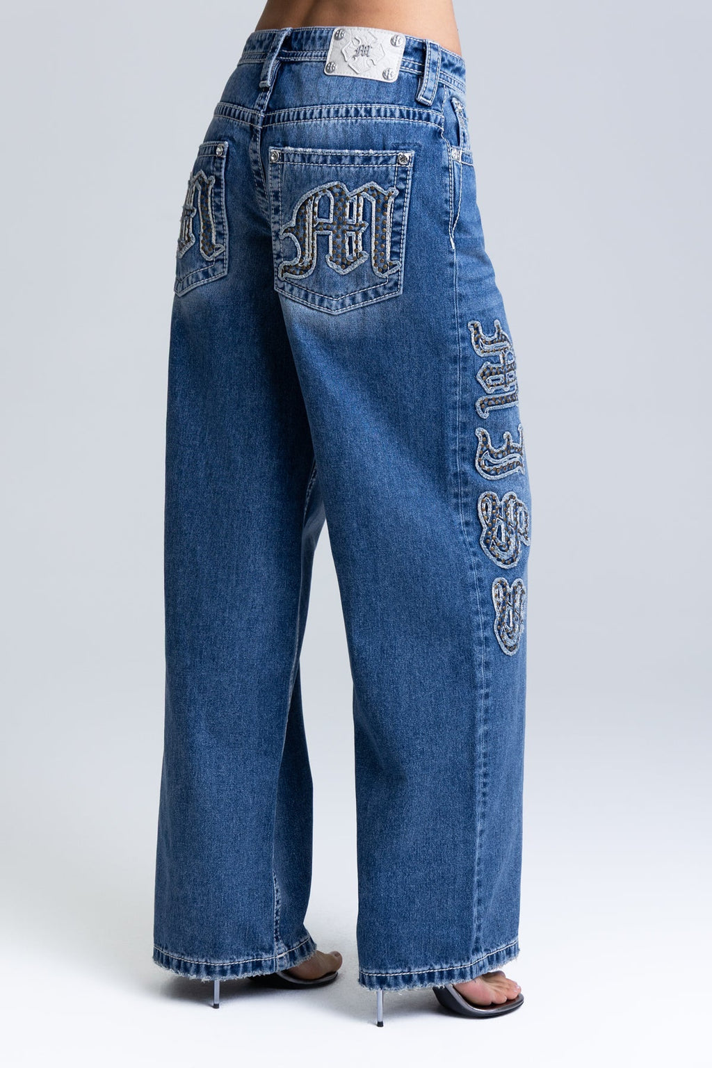 Azalea Low Rise Baggy Jeans