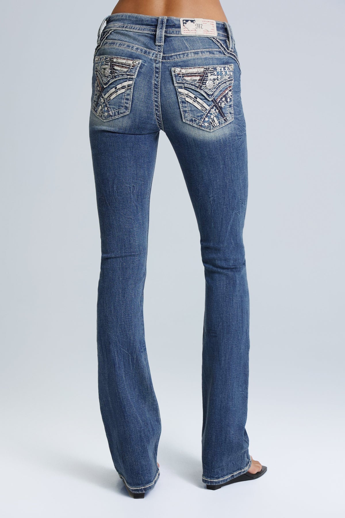 Spangled Bootcut Jeans