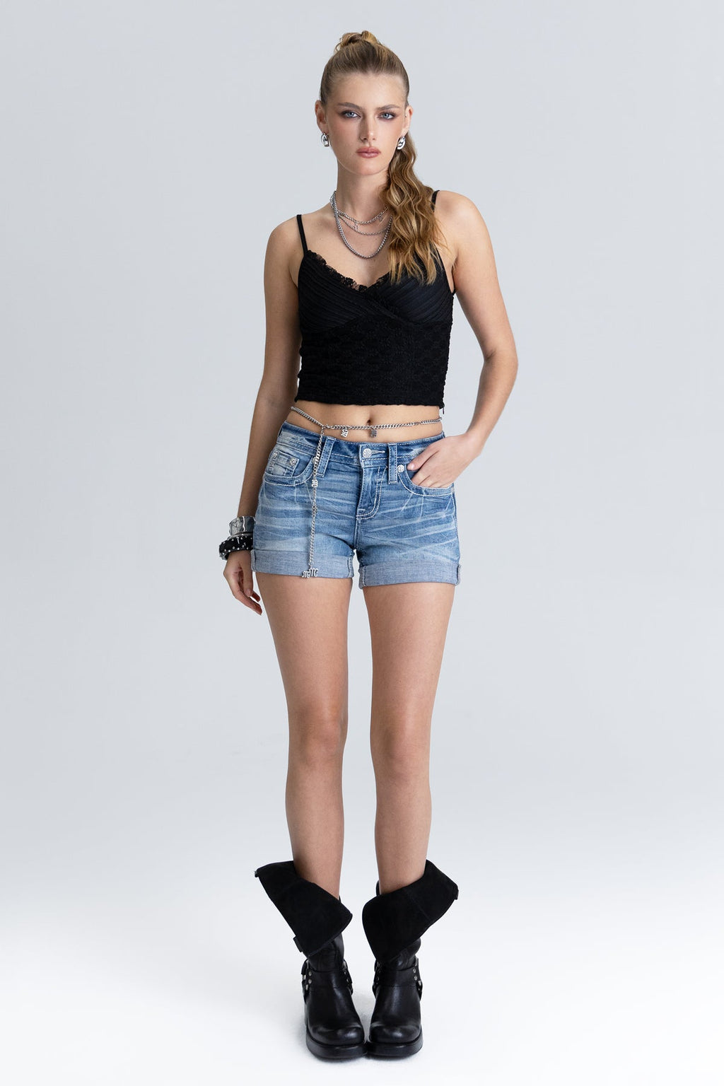 Jayella Opal Cross Shorts