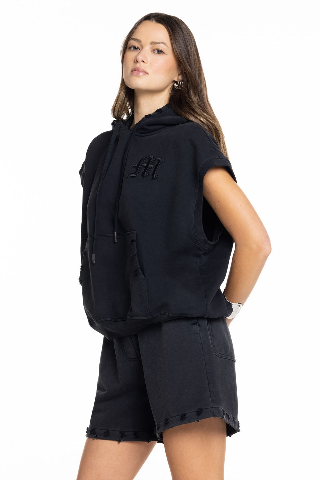 Aubrie Sleeveless Hoodie