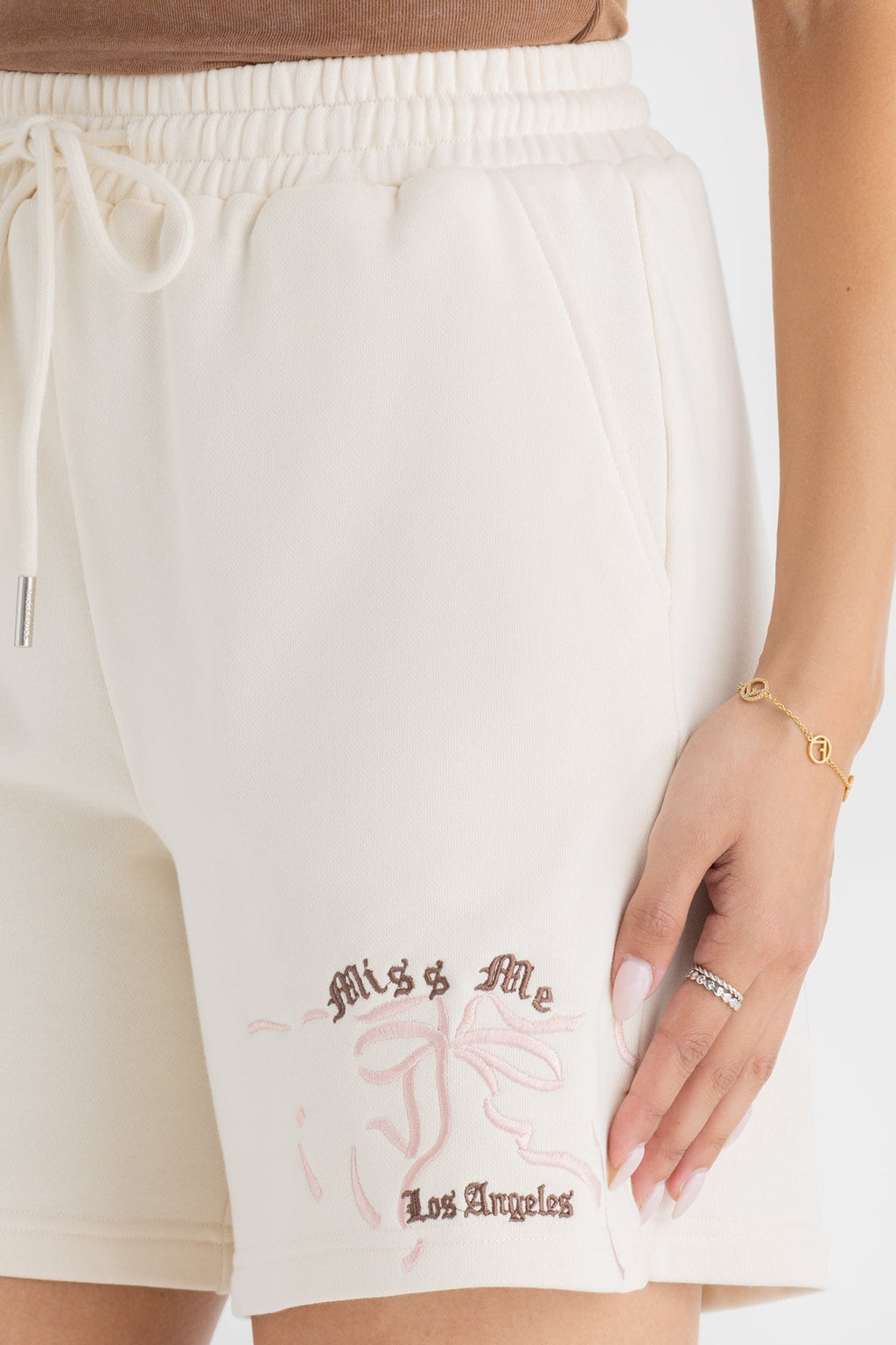 Soleil Ribbon Sweatshorts