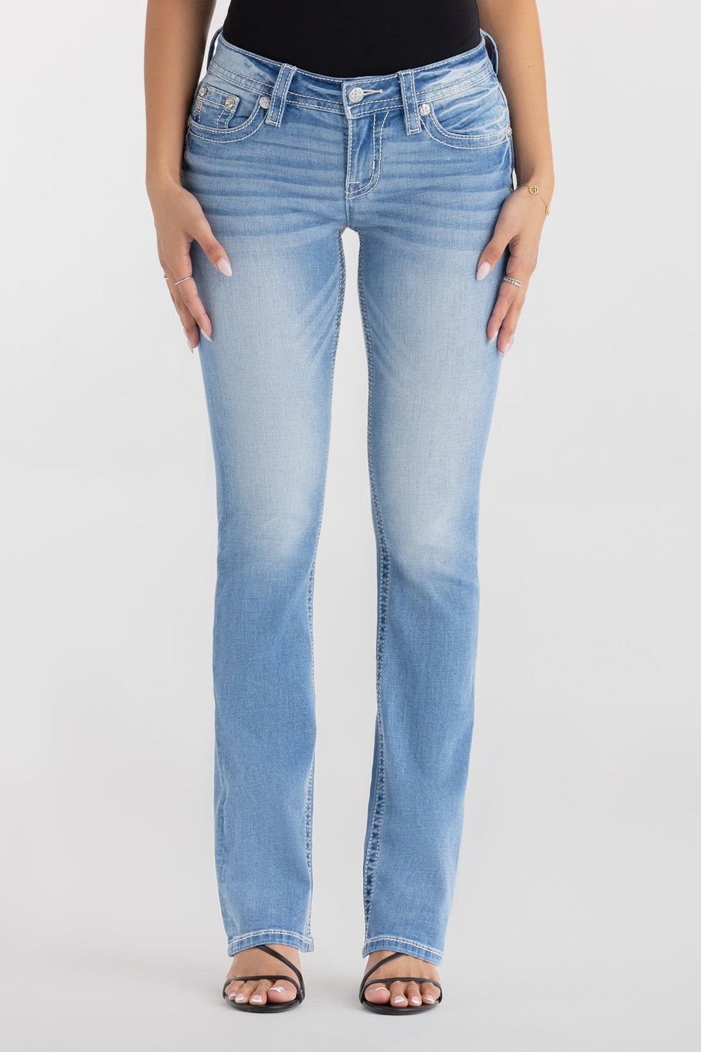 Naija Wing Bootcut Jeans