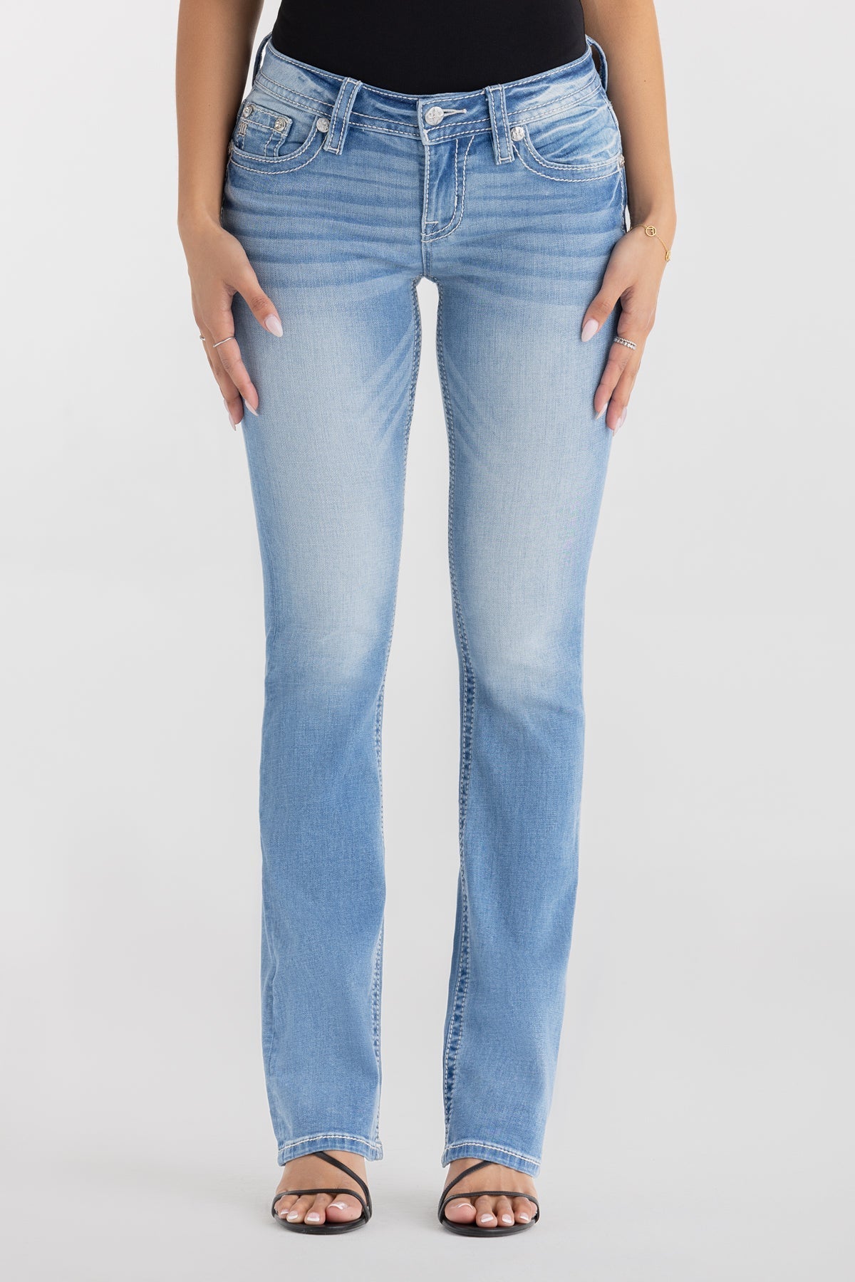 Naija Wing Bootcut Jeans