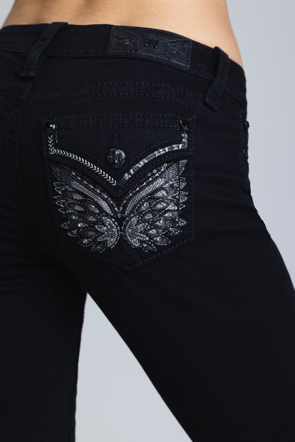 Eclipse Wings Skinny Jeans