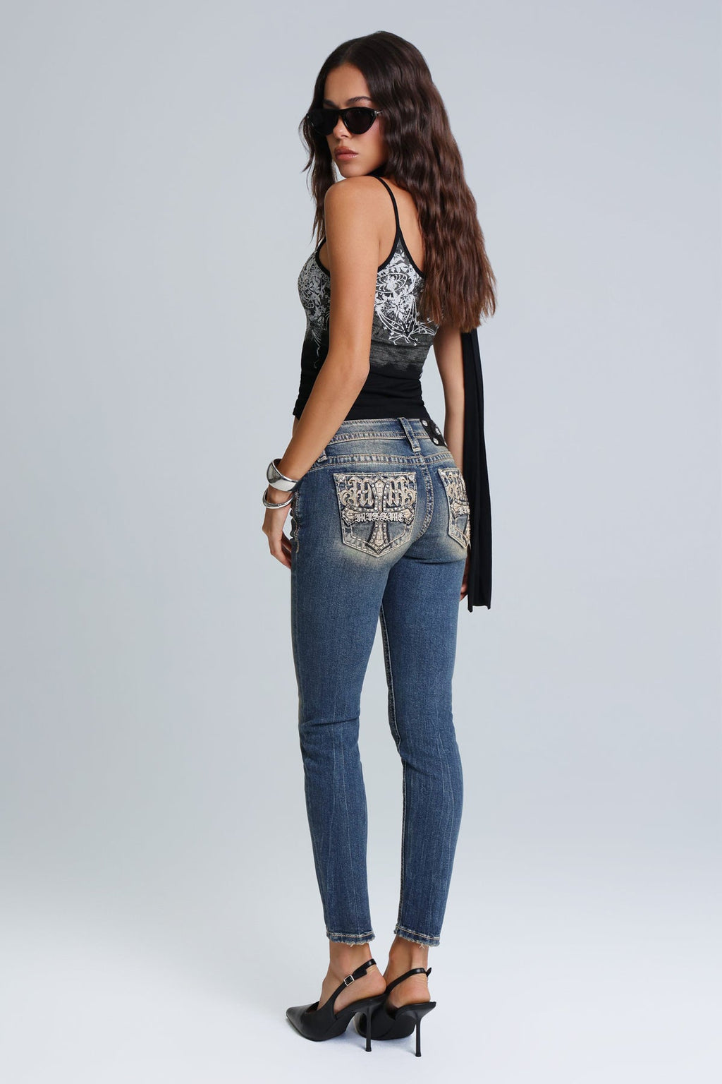 Dune Low Rise Skinny Jeans